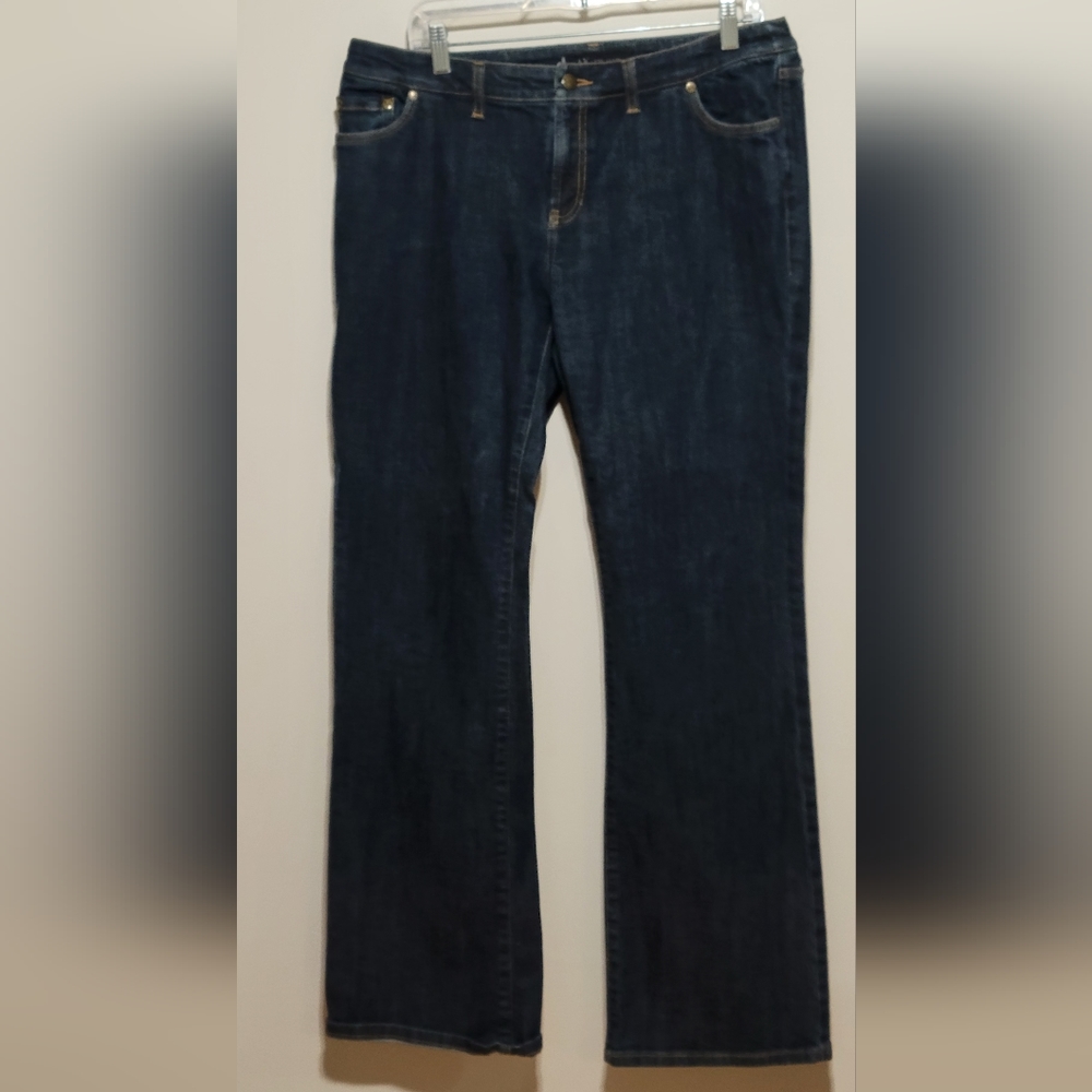 Ann Klein Women's Stretch Bootcut Jeans‎